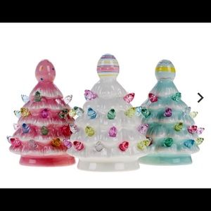 NWT Mr. Cottontail Easter Tree a set of 3